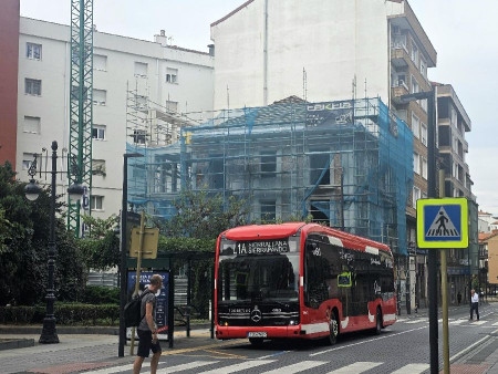 Torrelavega registra un incremento del 13% en el uso del Torrebus y del 4,5 en el de las plazas ERA