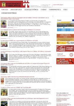 Torrelavega renovará su portal web para facilitar los trámites a los ciudadanos