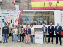 Torrelavega `se sube` al autob&uacute;s `Cambia el filtro` para visibilizar capacidades y avanzar en inclusi&oacute;n