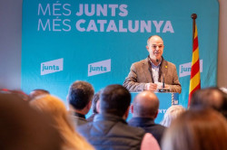 Turull (Junts) invita a agentes sociales y econ&oacute;micos a decir "ya basta" al Govern por Rodalies
