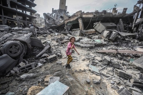 ¡Un alto el fuego en Gaza!, ©Mariano Cabrero Bárcena es escritor