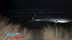 Un amplio dispositivo de rescate busca desde anoche al pescador desaparecido en Laredo