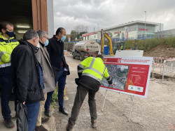  Un centenar de familias de Villafranca tendr&aacute; solucionado su problema de inundaciones en unos 4 meses