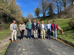 Un proyecto pionero pavimenta con asfalto sostenible el acceso a la ermita Nuestra Se&ntilde;ora de las Nieves
