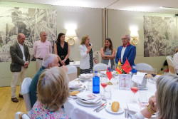 Urrutia destaca la conexi&oacute;n entre Cantabria y Navarra como"tierras hermanas"