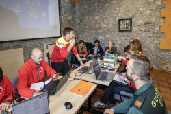 Urrutia destaca la importancia de los simulacros para entrenar y concienciar a profesionales y poblaci&oacute;n