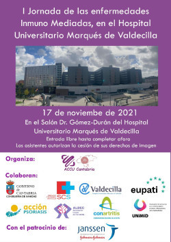 Valdecilla acoge la I Jornada de las Enfermedades Inflamatorias Inmunomediadas