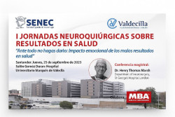 Valdecilla celebra esta tarde las I Jornadas Neuroquirúrgicas sobre resultados en salud