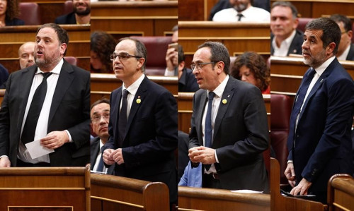 Y los letrados del Congreso dicen lo que dice la Ley, la suspensión de los cuatro diputados presos por el `procés`